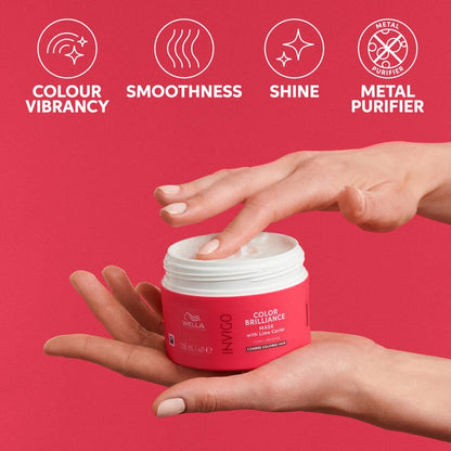 Colour Brilliance Mask For Coarse Coloured Hair by Wella Professionals